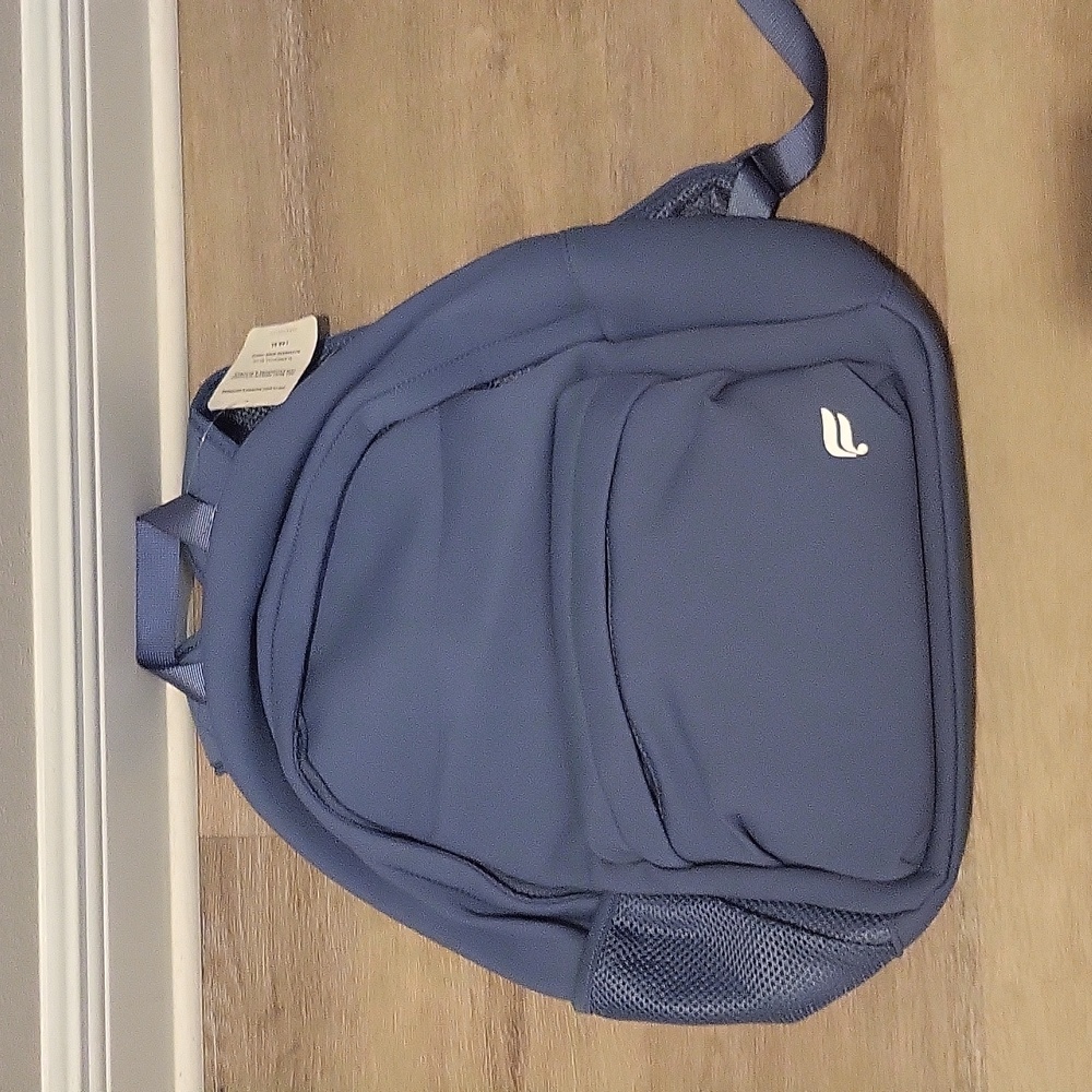 Fabletics blue backpack